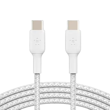 Belkin Boost Charge USB-C - USB-C Cabo Braided 1 Metro Branco