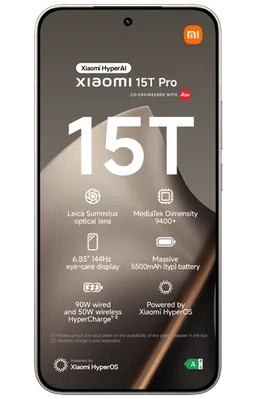 Xiaomi 15T Pro 12GB/256GB Cinzento