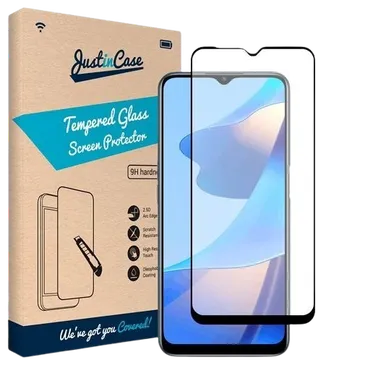 Just in Case Protector de Ecrã de Vidro Temperado Edge to Edge OPPO A16/A16s