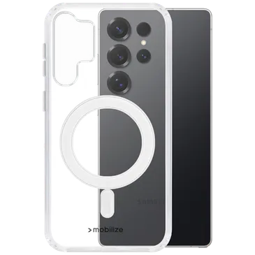 Mobilize PC Back Cover Transparente Magnético Samsung Galaxy S25 Ultra