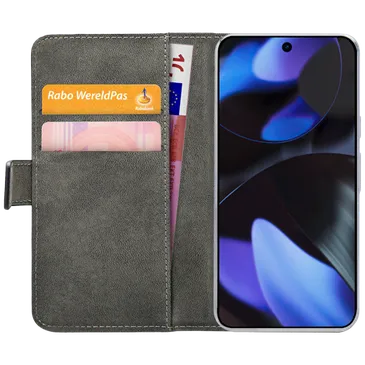 Mobilize Pu-Couro Book Capa Preto Google Pixel 9/9 Pro