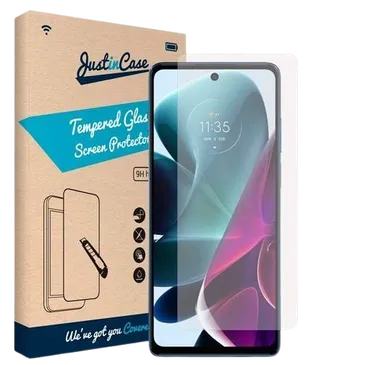 Just in Case Clear Protector de Ecrã de Vidro Temperado Motorola Moto G200 5G