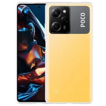 Just in Case TPU Back Cover Transparente Poco X5 Pro