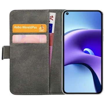 Mobilize Book Case Couro-PU Preto OnePlus Nord N100