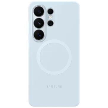 Samsung Silicone Back Cover Azul Claro Magnético Samsung Galaxy S26 Ultra