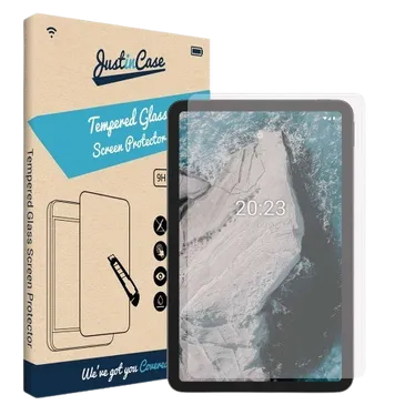 Just in Case Clear Protector de Ecrã de Vidro Temperado Nokia T20