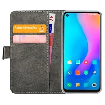 Mobilize Book Case Couro-PU Preto Xiaomi Mi 11 Lite/Mi 11 Lite 5G