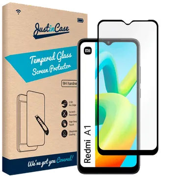Just in Case Vidro Temperado Edge To Edge Protetor De Ecrã Xiaomi Redmi A1/A2