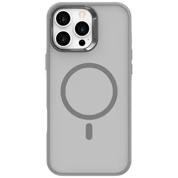 Just in Case Military Grade Plástico Back Cover Cinzento Magnético Apple iPhone 16 Pro