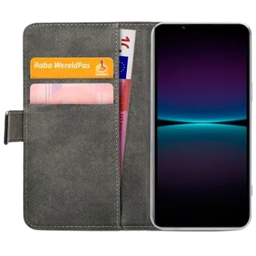Mobilize Book Case Couro-PU Preto Sony Xperia 1 IV