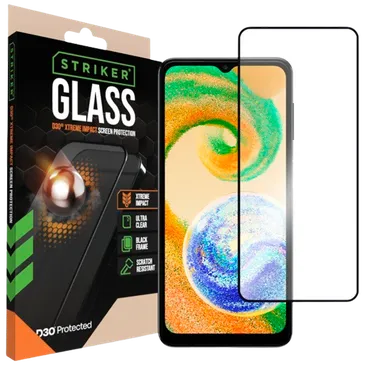 Striker D3O Vidro Temperado Edge To Edge Protetor De Ecrã Samsung Galaxy A02S/A03(S)/A04(S)/A12/M12/A13/A23/A32 5G