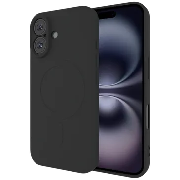 Just in Case TPU Back Cover Preto Magnético Apple iPhone 16 Plus
