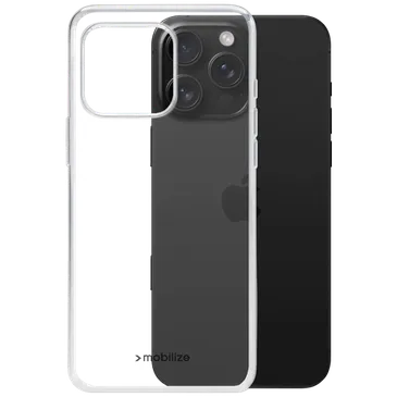 Mobilize TPU Back Cover Transparente Apple iPhone 16 Pro Max