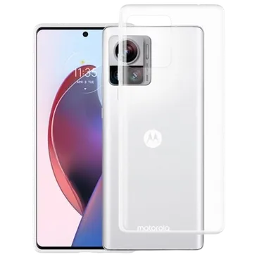 Just in Case TPU Back Cover Transparente Motorola Edge 30 Ultra