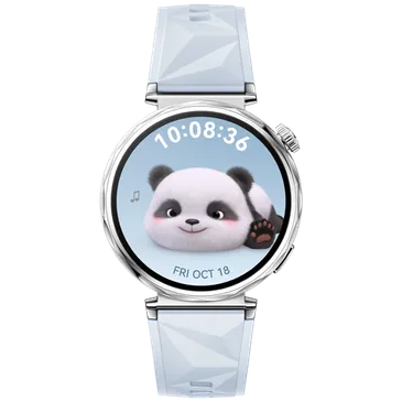 Huawei Watch GT 5 41mm Prata (Bracelete De Borracha Azul)