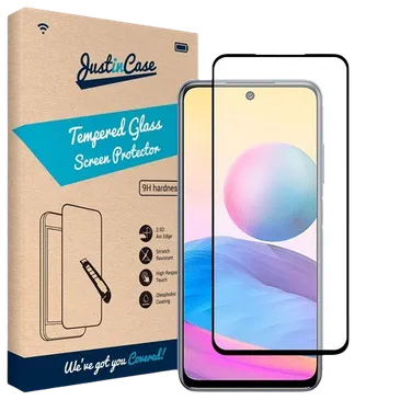 Just in Case Protector de Ecrã de Vidro Temperado Edge to Edge Black Xiaomi Redmi 10/10 (2022)