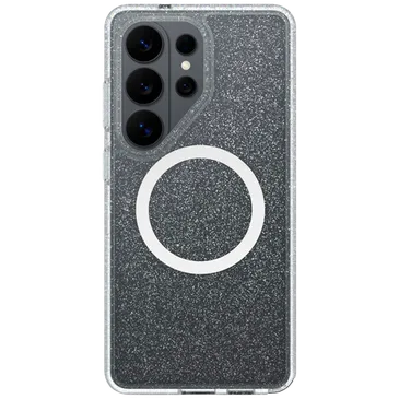 OtterBox React Back Cover Transparente Glitter Magnético Samsung Galaxy S26 Ultra