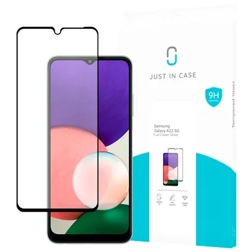 Just in Case Protector de Ecrã de Vidro Temperado Edge to Edge Samsung Galaxy A22 5G