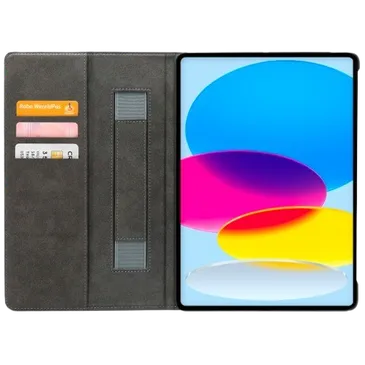 Mobilize Pu-Couro Book Capa Preto Apple iPad 2022/2025 11