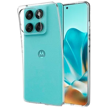 Just in Case TPU Back Cover Transparente Motorola Edge 60/Edge 60 Fusion