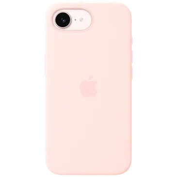 Apple Silicone Back Cover Rosa Claro MagSafe Apple iPhone 17e