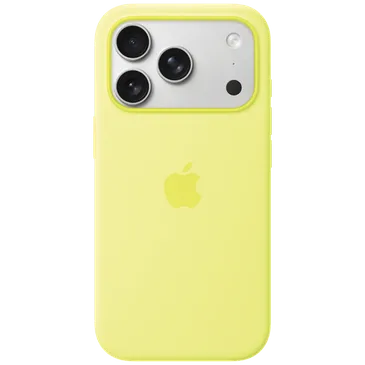 Apple Silicone Back Cover Amarelo MagSafe Apple iPhone 17 Pro