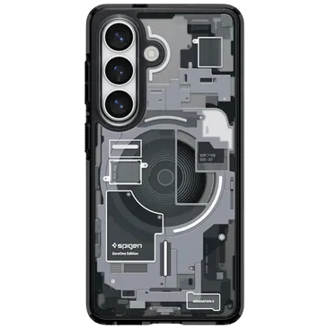 Spigen Ultra Hybrid MagFit Zero One TPU Back Cover Preto Samsung Galaxy S26