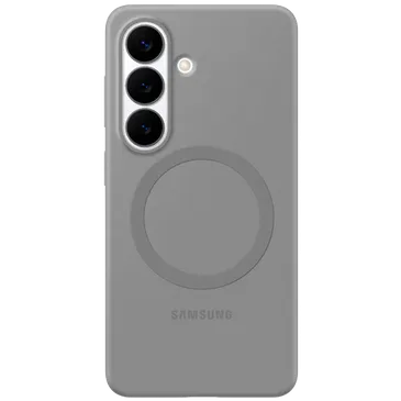 Samsung Silicone Back Cover Cinzento Magnético Samsung Galaxy S26