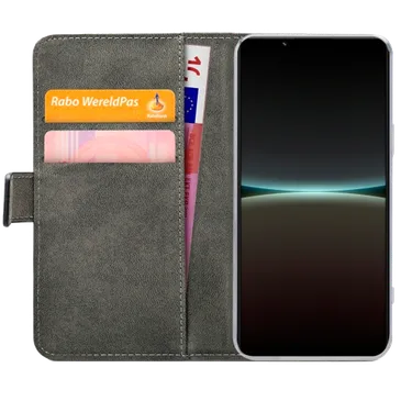 Mobilize Pu-Couro Book Capa Preto Sony Xperia 5 IV
