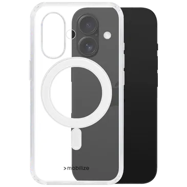 Mobilize PC Back Cover Transparente Magnético Apple iPhone 16