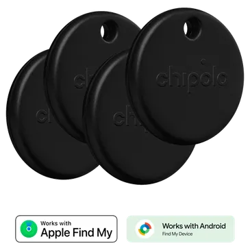 Chipolo POP Preto - 4-Pack