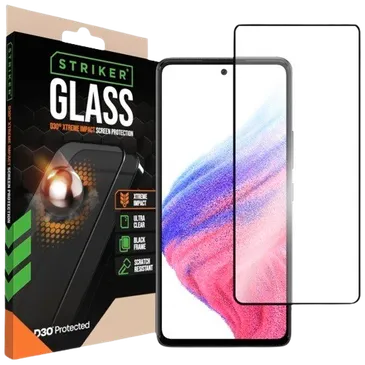 Striker D3O Vidro Temperado Edge To Edge Protetor De Ecrã Samsung Galaxy A52/A52S 5G/A53 5G