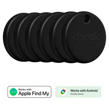 Chipolo POP Preto - 6-Pack