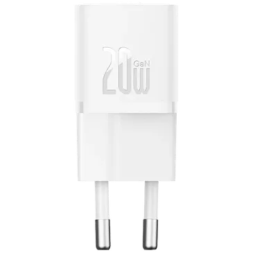 Baseus Gan5 Carregador Rápido 20W Branco