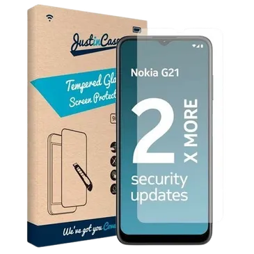 Just in Case Clear Protector de Ecrã de Vidro Temperado Nokia G11/G21