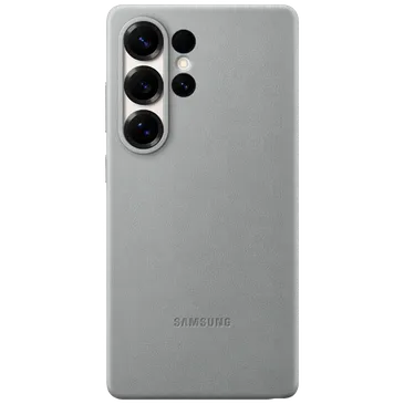 Samsung Kindsuit Pu-Couro Back Cover Cinzento Samsung Galaxy S25 Ultra