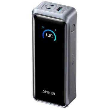 Anker Prime Dual USB-C + USB-A Carregador Rápido Power Bank 26.250mAh Prata