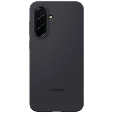 Samsung Silicone Back Cover Preto Samsung Galaxy A36