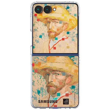 Samsung Flipsuit Van Gogh Retrato Back Cover Samsung Galaxy Z Flip 7