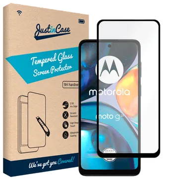 Just in Case Vidro Temperado Edge To Edge Protetor De Ecrã Motorola Moto G22