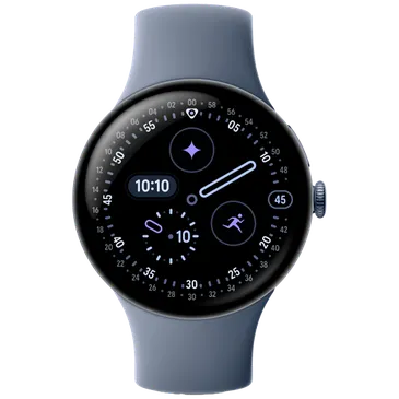 Google Pixel Watch 4 45mm Cinzento (Correia Cinzenta)