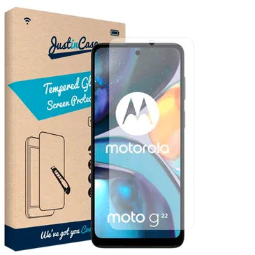 Just in Case Protector De Ecrã Transparente De Vidro Temperado Motorola Moto G22