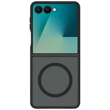 Just in Case Military Grade Plástico Back Cover Preto Magnético Samsung Galaxy Z Flip 7