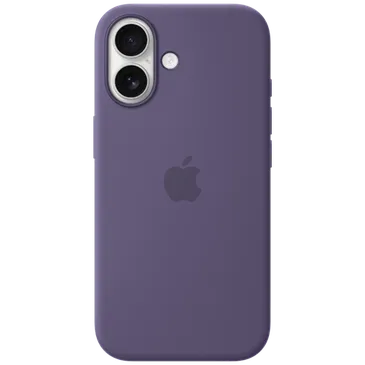 Apple Silicone Back Cover Púrpura MagSafe Apple iPhone 17
