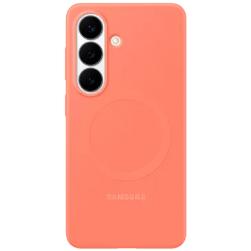 Samsung Silicone Back Cover Vermelho Magnético Samsung Galaxy S26