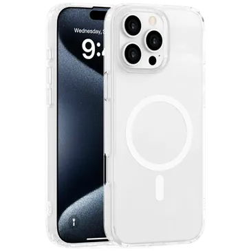 Just in Case TPU Back Cover Transparente Magnético Apple iPhone 16 Pro Max