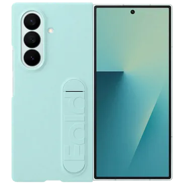 Samsung Standing Silicone Back Cover Hortelã Samsung Galaxy Z Fold 7