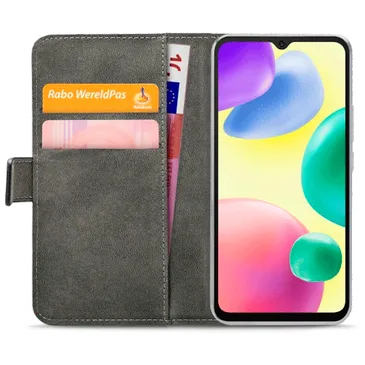 Mobilize Pu-Couro Book Capa Preto Xiaomi Redmi 10A
