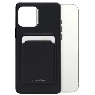 Mobilize Cardcase TPU Back Cover Preto Apple iPhone 13 Pro Max