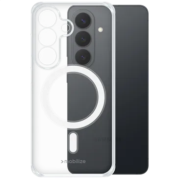 Mobilize PC Back Cover Transparente Magnético Samsung Galaxy S26